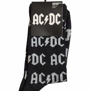 AC/DC Socks Women's Black And White Bundle And Save